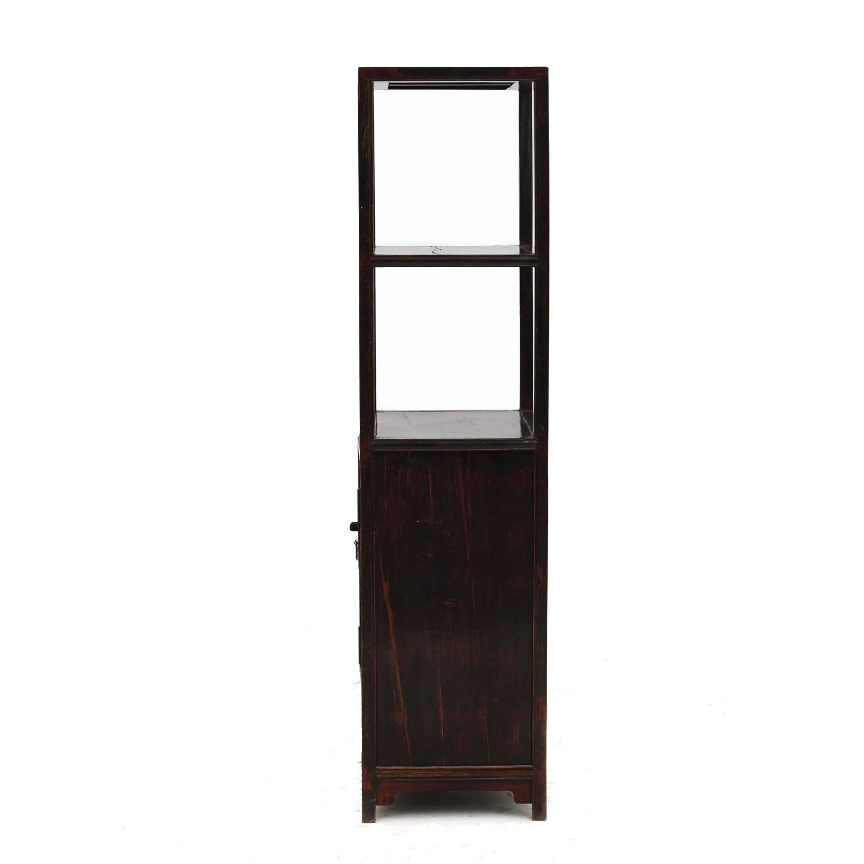 Lacquered Etagere Cabinet, Ming Style