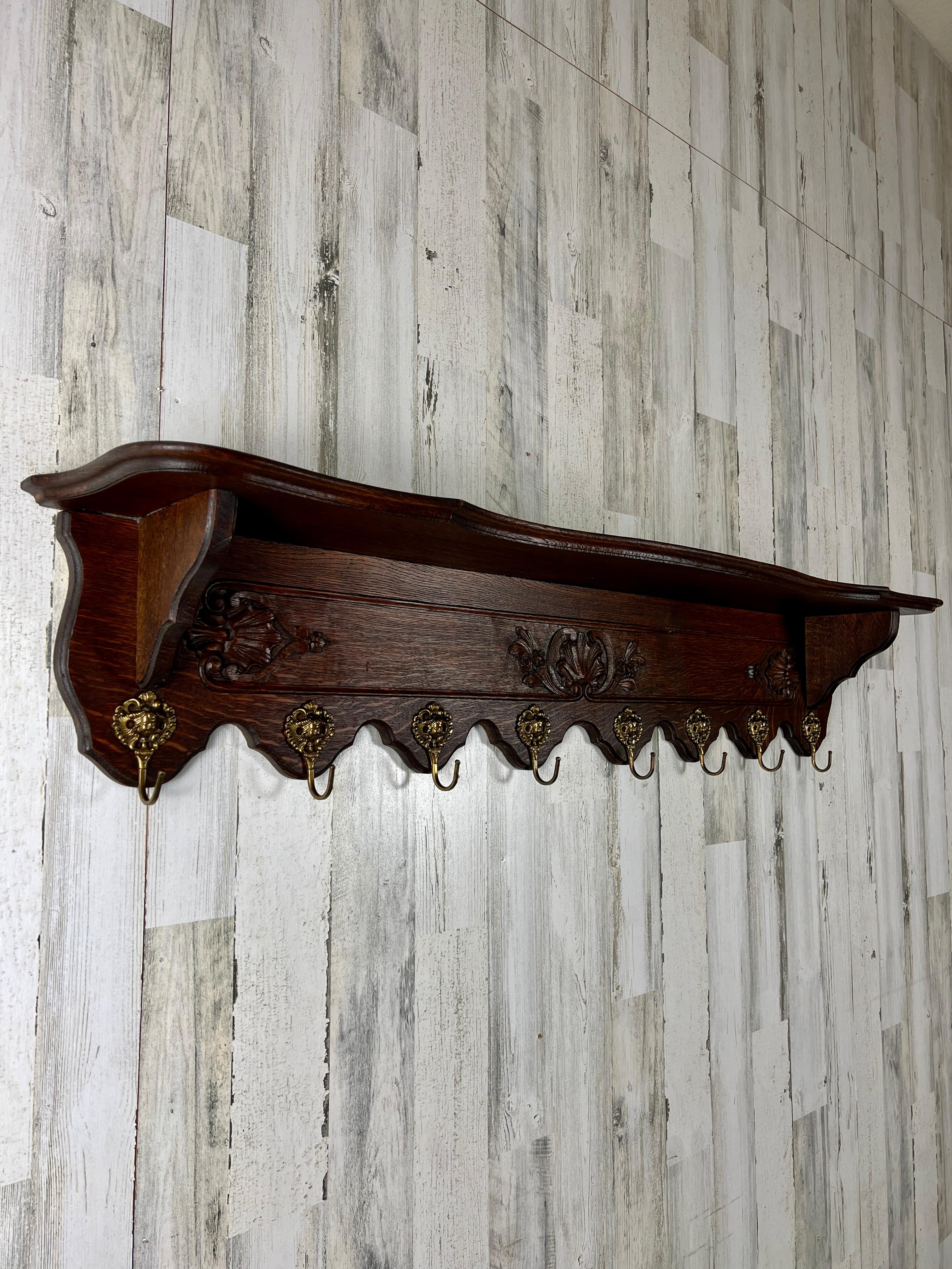 French Etagere Casserole / Coat Rack For Sale