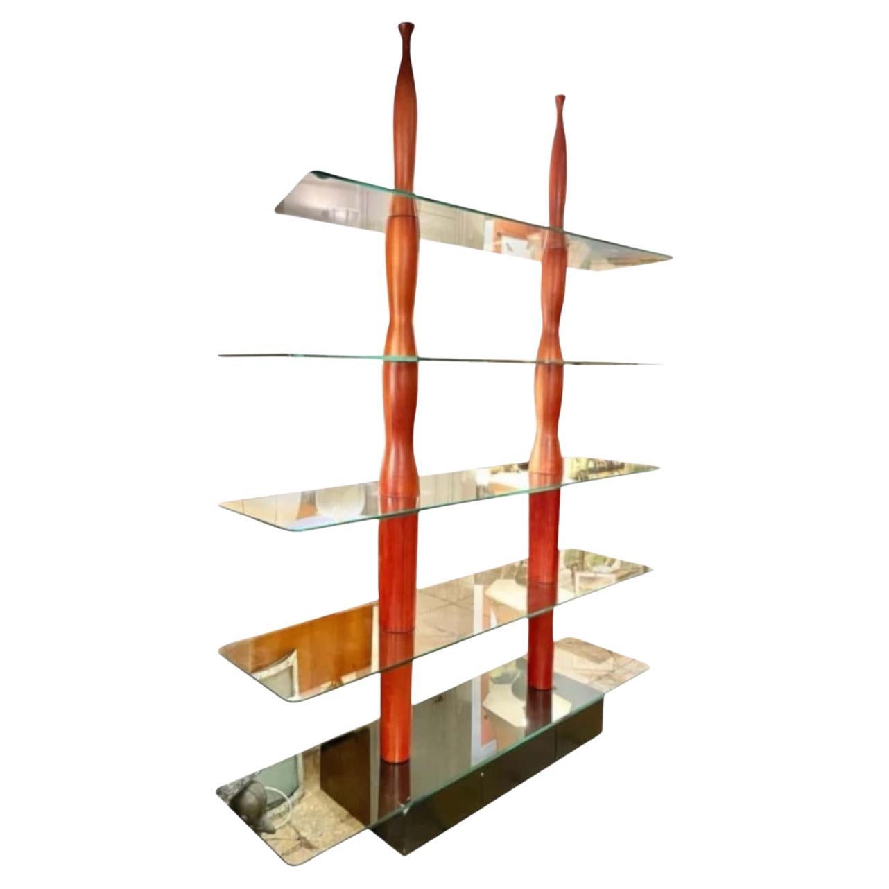 French 20th Century by Pascal Mourgue Shelf  For Sale