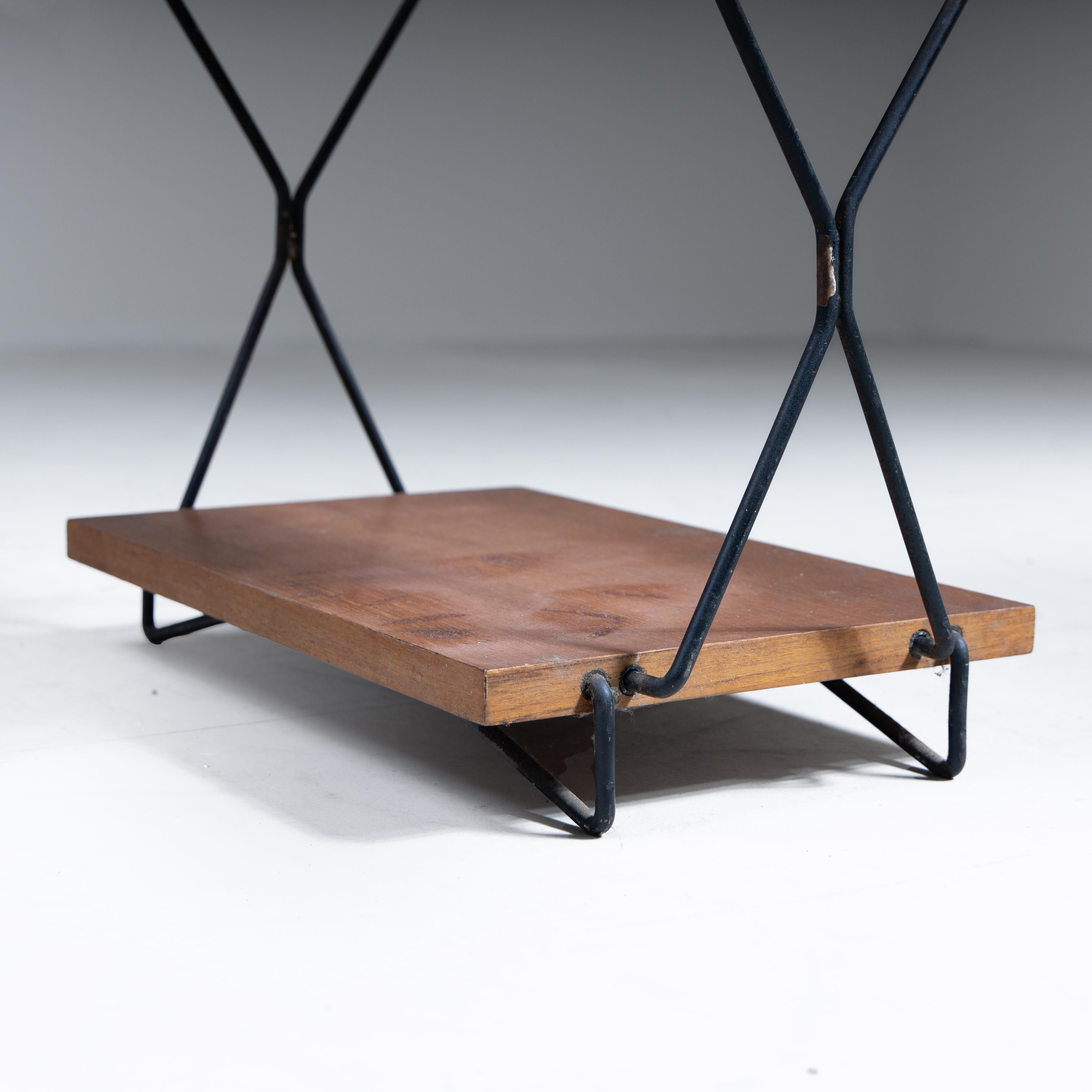 Italian Étagère ISA Bergamo, 3 étages, 1960 en vente