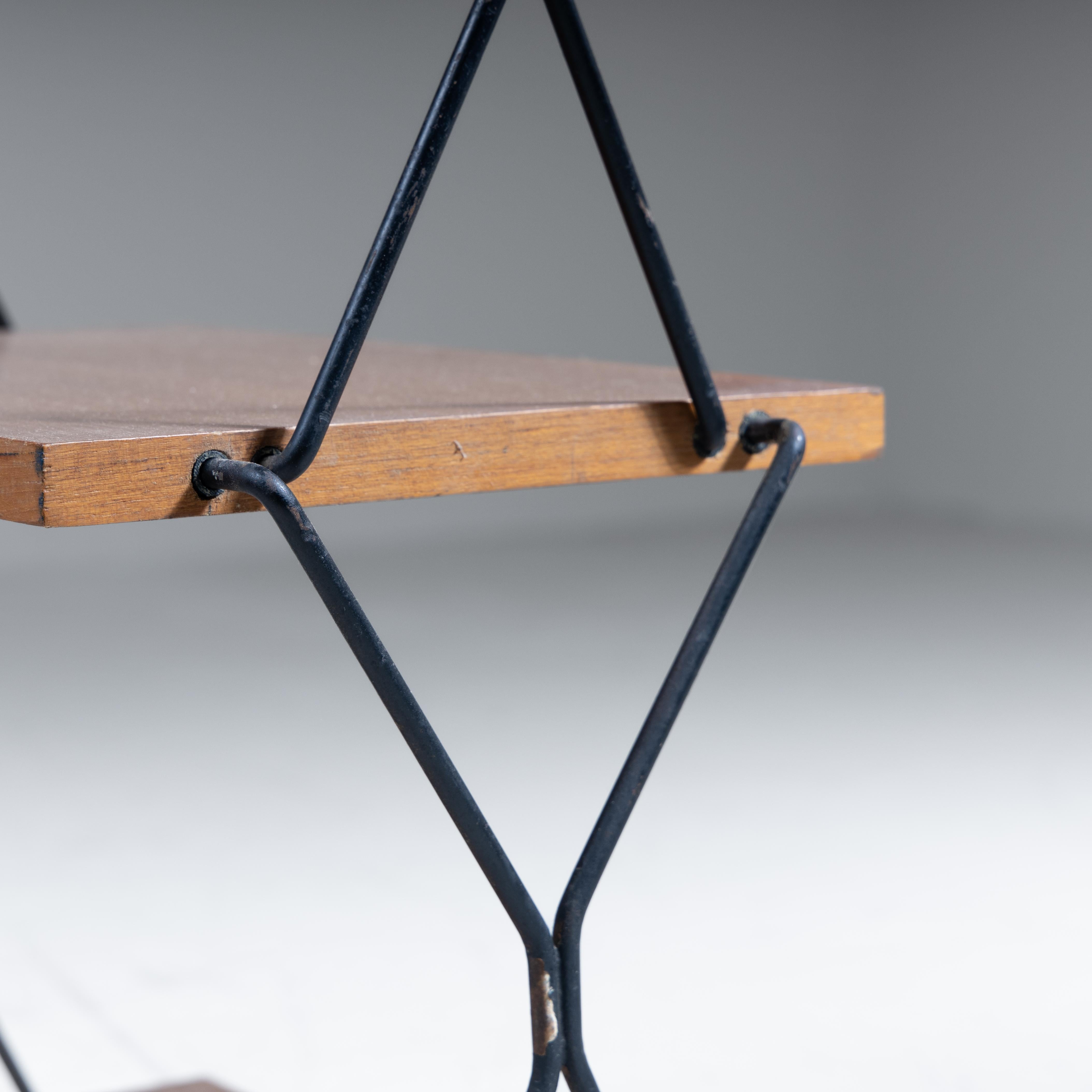 Étagère ISA Bergamo, 3 étages, 1960 Bon état - En vente à Milano, Lombardia