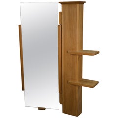 Etagère murale avec miroir orientable par Guillerme et Chambron Votre Maison