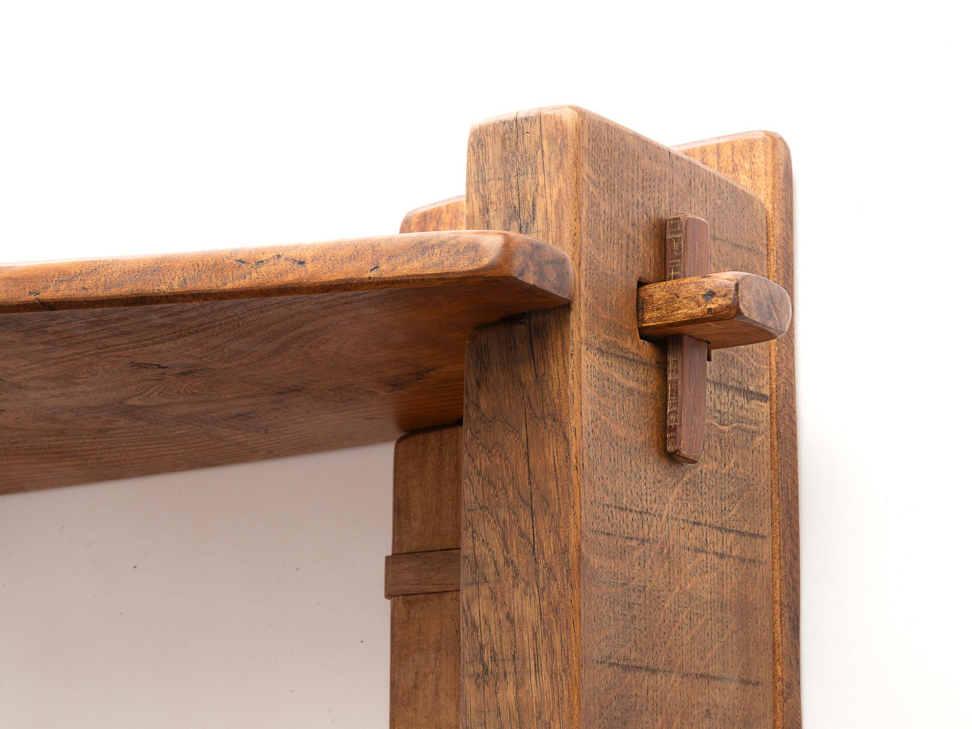 Wandtafel von Matthias Biberon (Eichenholz) im Angebot