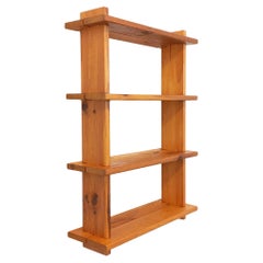 Étagère murale en pin estilo vintage Maison Regain des années 80