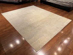 Etah Modern Hand-Knotted Wool & Silk Rug – 8' x 10'