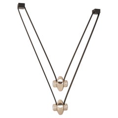 Etat-des-Lieux Amber Glass 2A Pendant, Contemporary Adaptive Lighting System