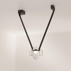 Etat-des-Lieux Clear Glass 1B Pendant, Contemporary Adaptive Lighting System