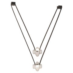 Etat-des-Lieux Clear Glass 2A Pendant, Contemporary Adaptive Lighting System