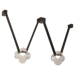 Etat-des-Lieux Clear Glass 2B Pendant, Contemporary Adaptive Lighting System