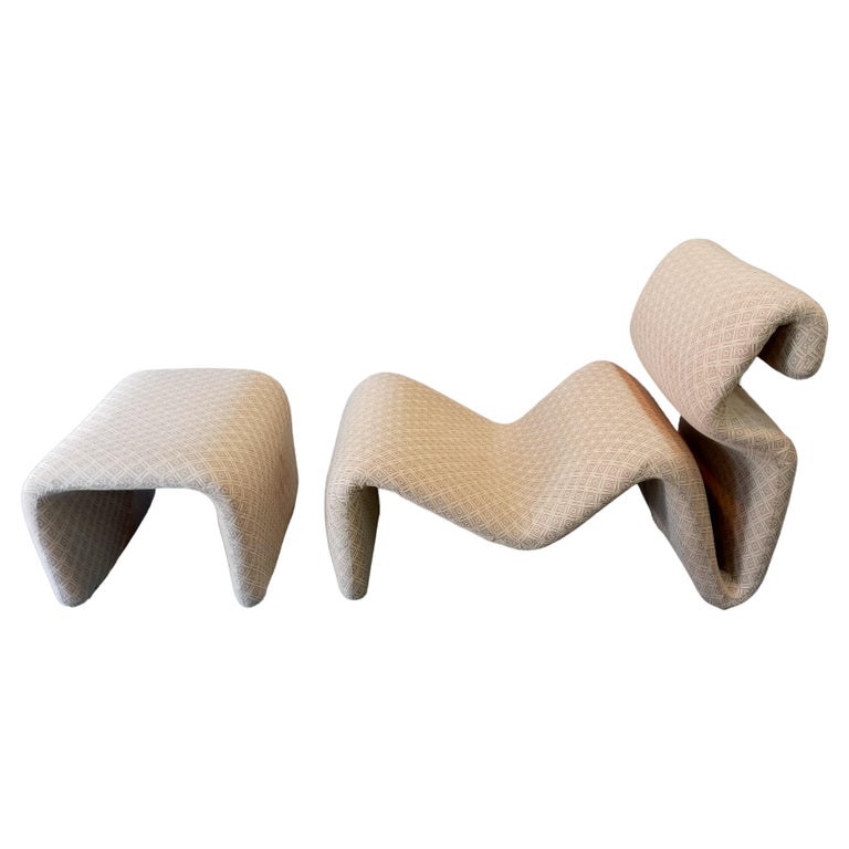 Etcetera Chaise Lounge and Ottoman by Jan Ekselius, Sweden at 1stDibs