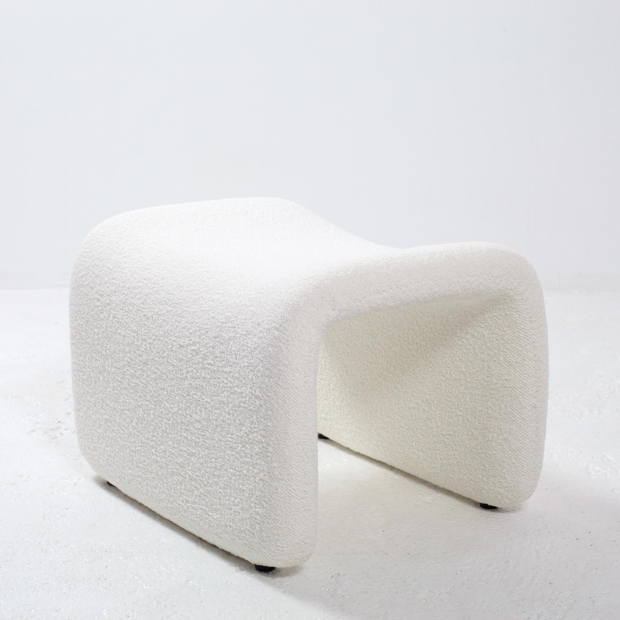 Swedish Etcetera Lounge and Easy Chairs with Stool by Jan Ekselius for JOC Sweden 70s