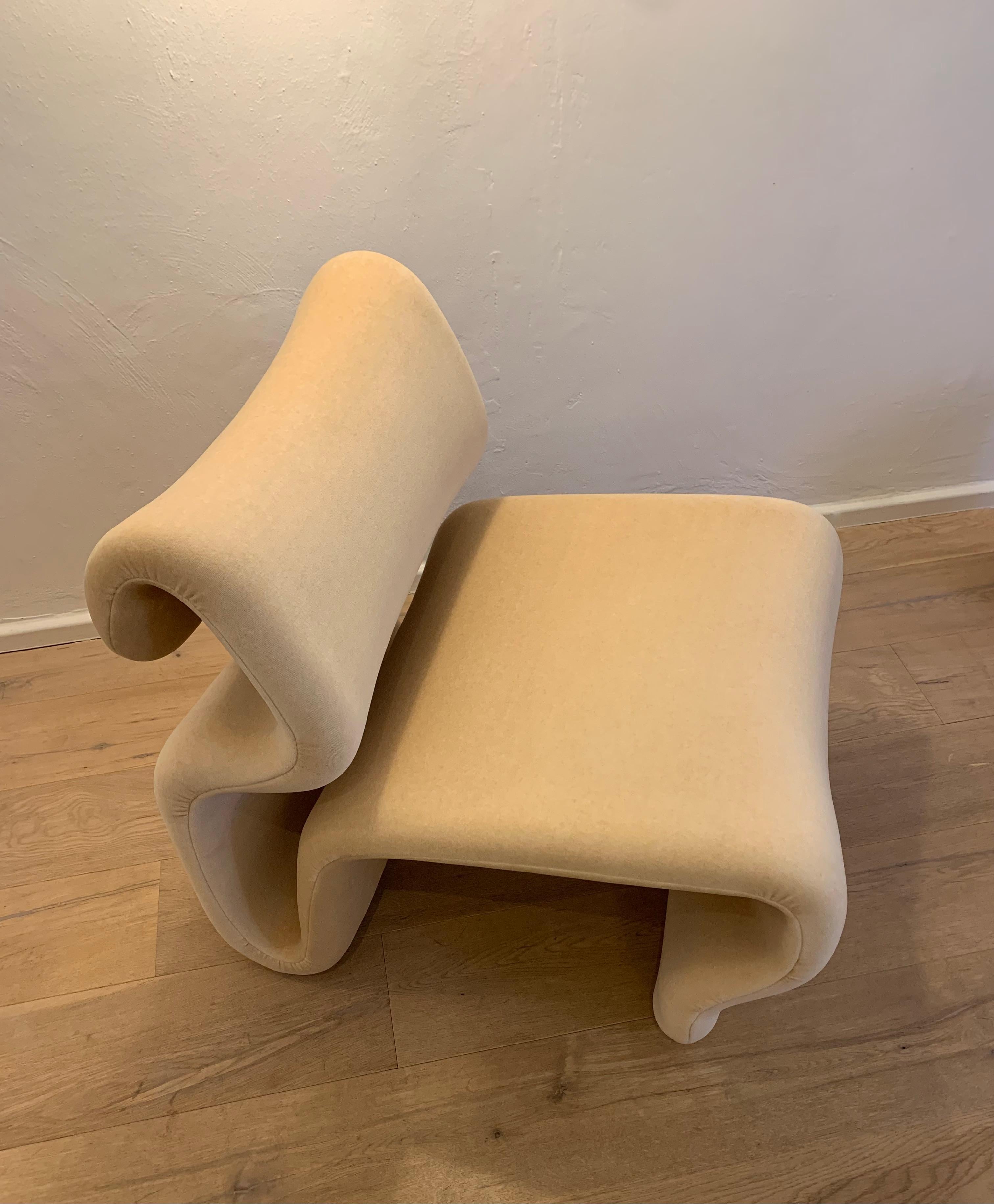Suédois Fauteuil de salon Etcetera de Jan Ekselius, 1970, Suède