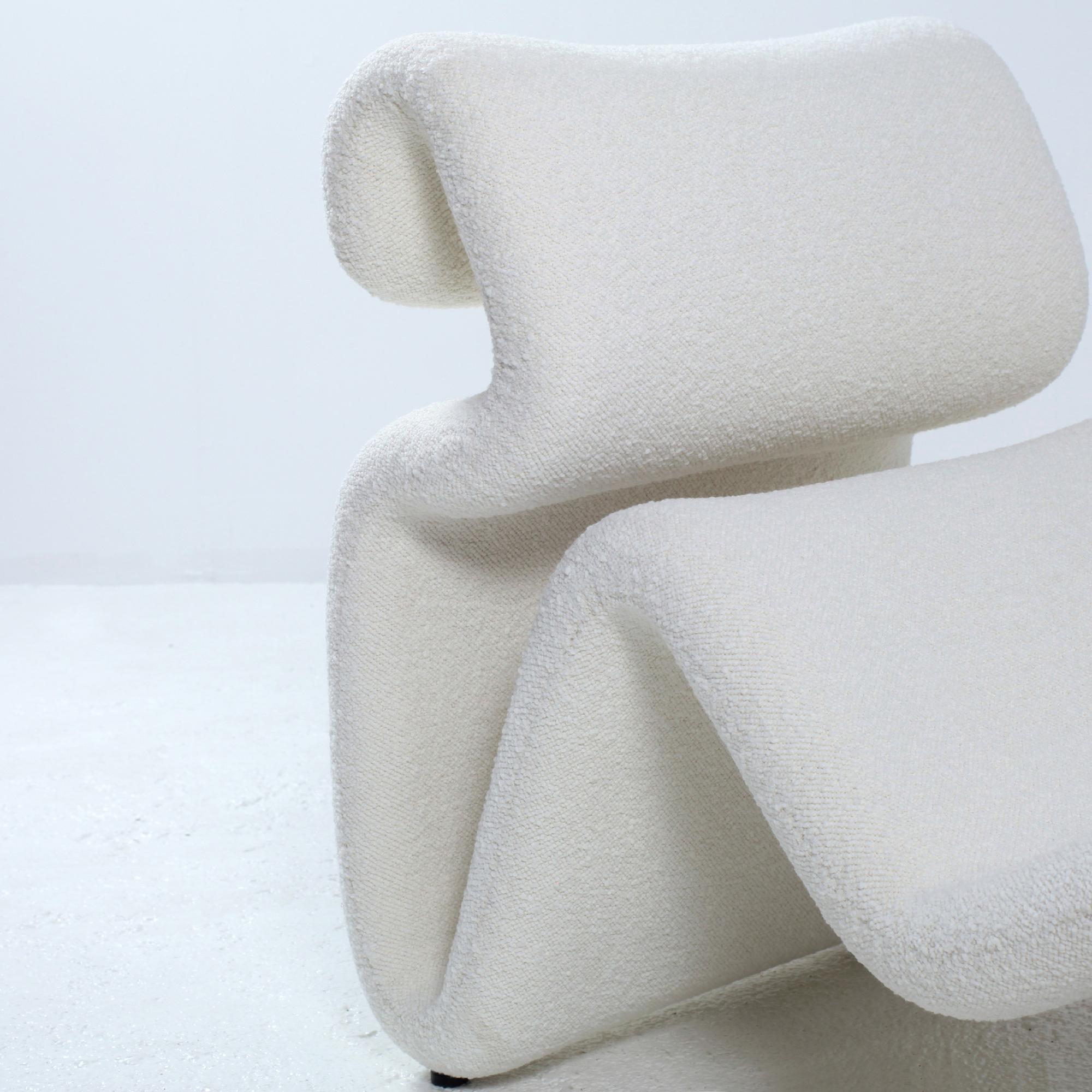 Etcetera Lounge Chair With Footstool by Jan Ekselius for JOC Sweden 1970s 8
