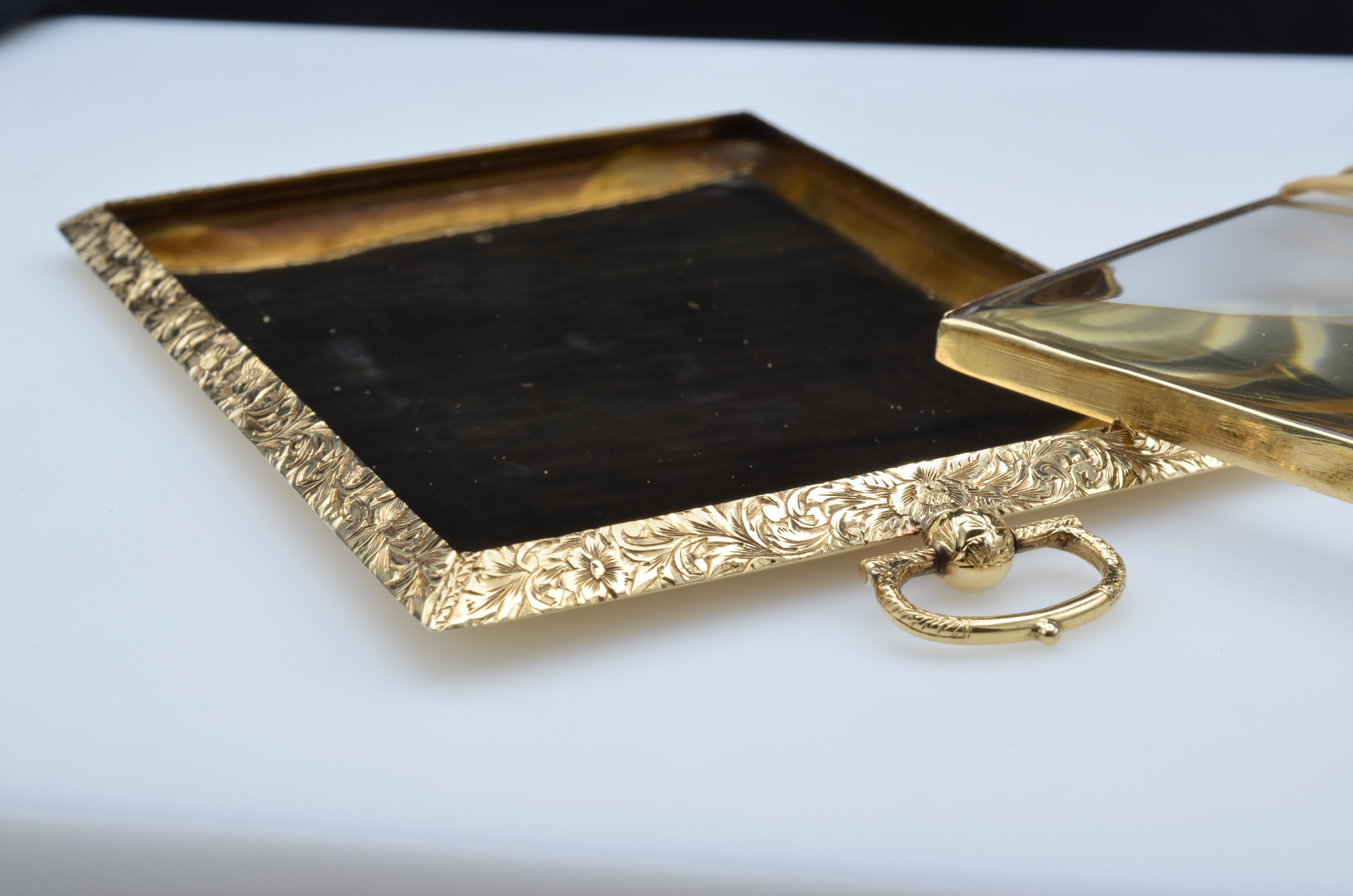 14k gold picture frame
