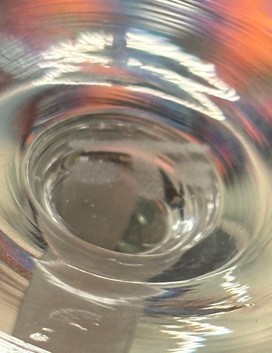 Geätzte Gläser, Wasserkelch Champagner Flöte Weiße Lilie von Dorothy Thorpe, Paar (Glas) im Angebot