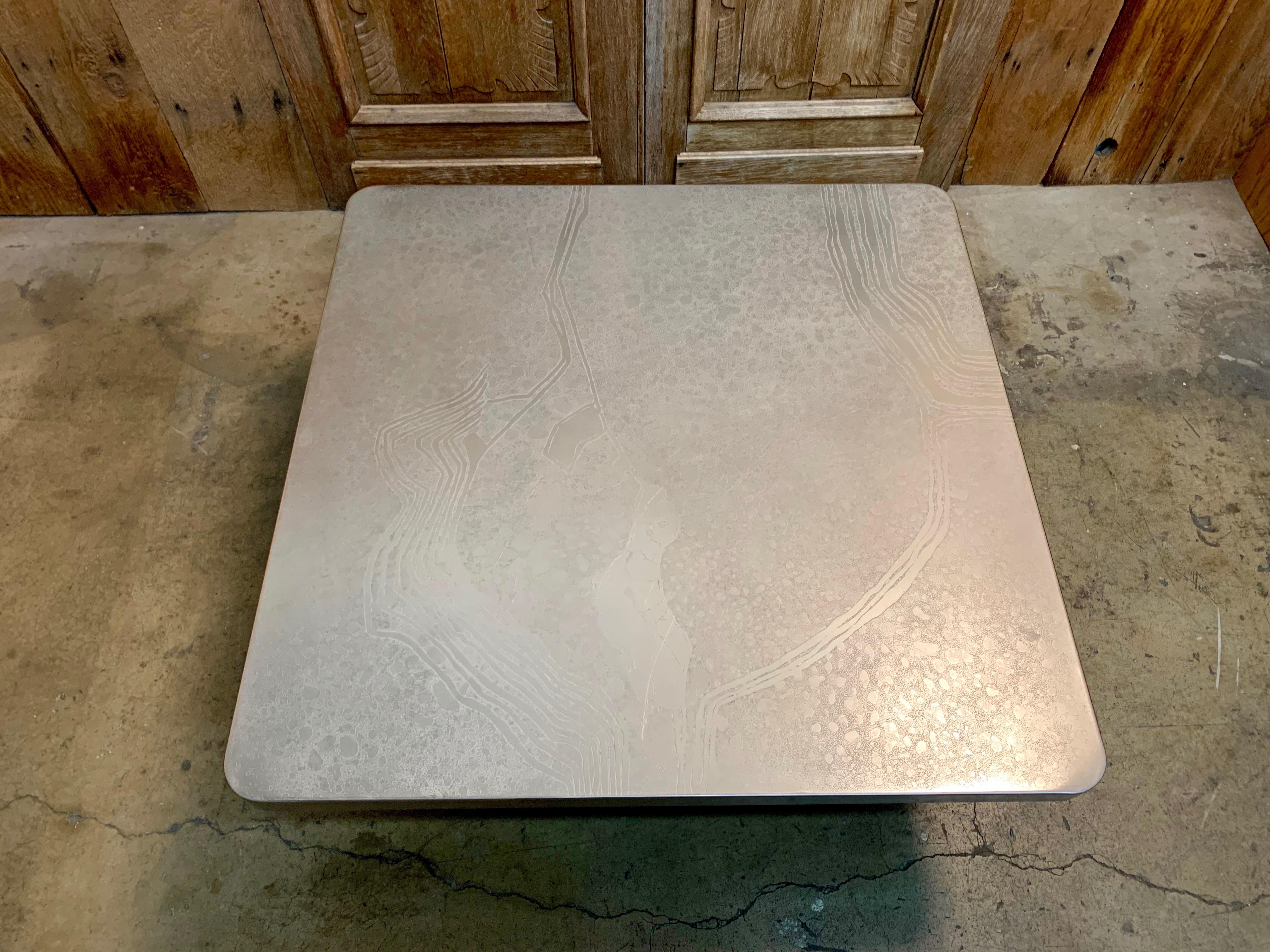 Etched Heinz Lilienthal Coffee Table 4