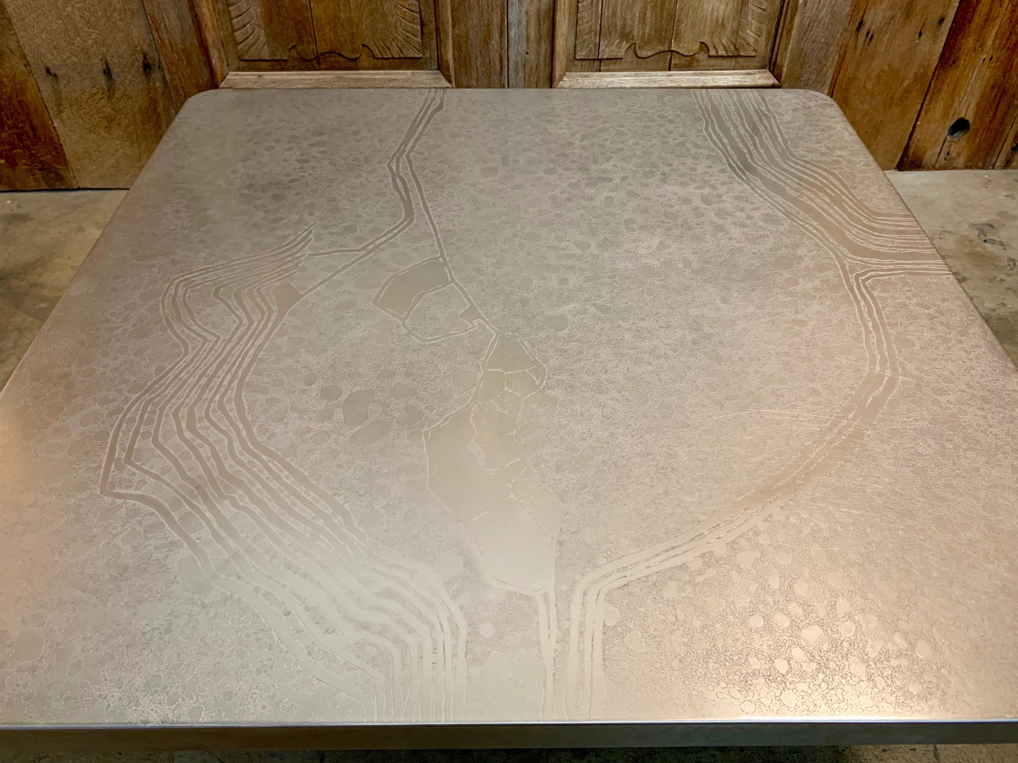 Etched Heinz Lilienthal Coffee Table 7