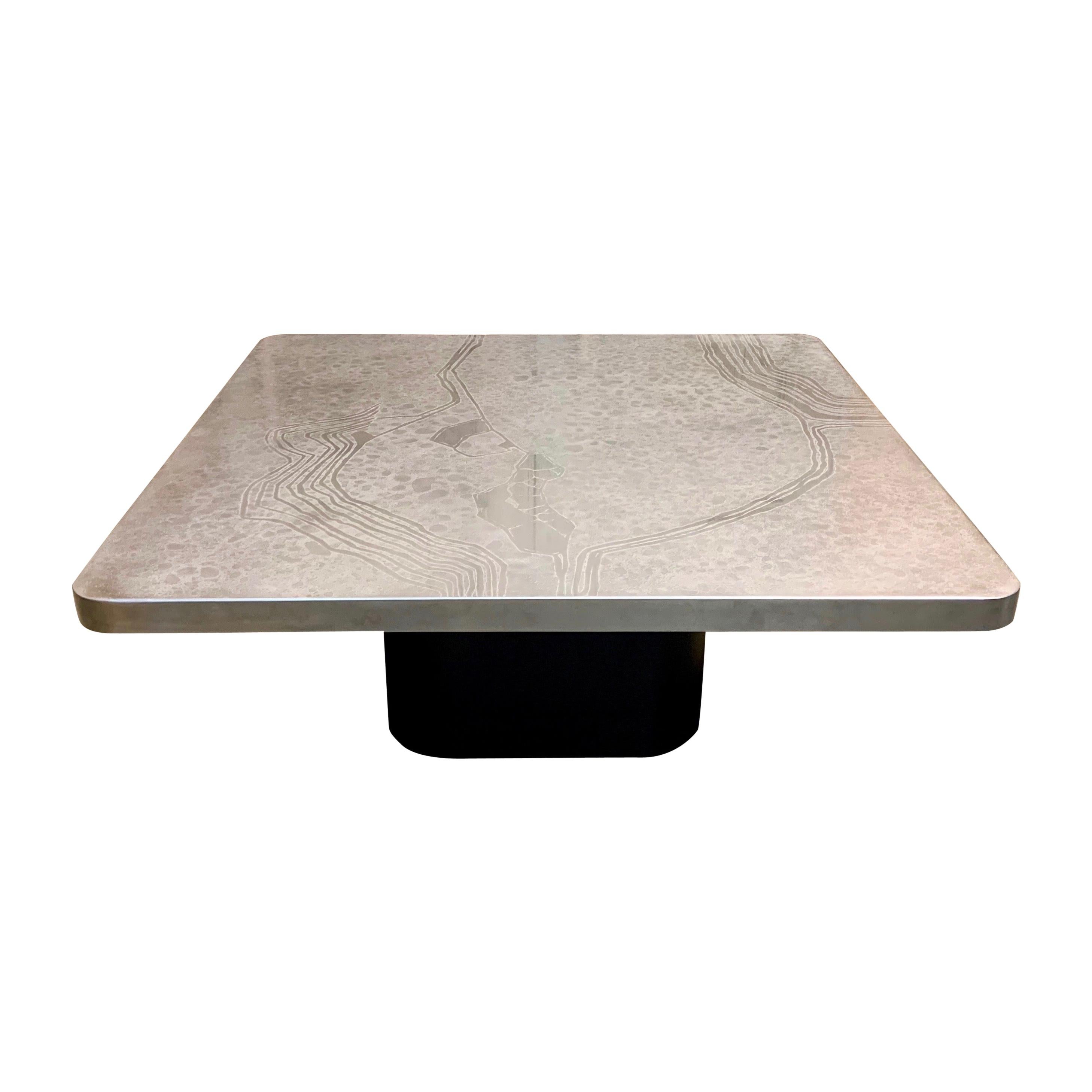 Etched Heinz Lilienthal Coffee Table