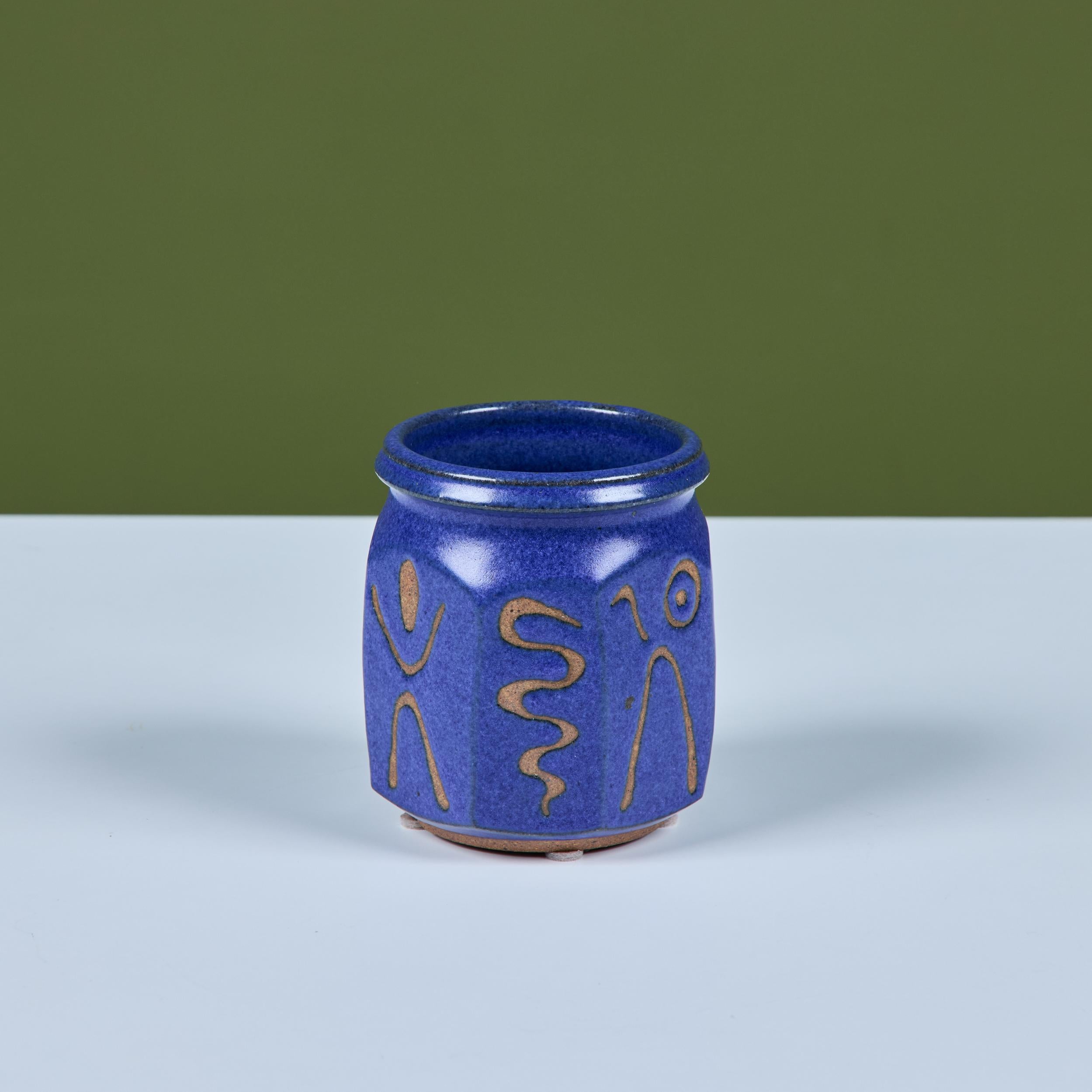 Coupe en grès émaillé en vente 2