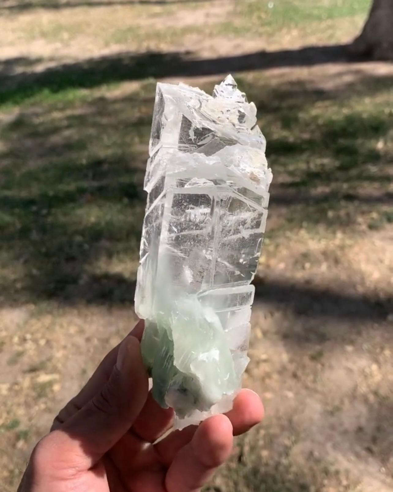 Other Etched Terminated Quartz With Byssolite Inclusion From Pakistan For Sale