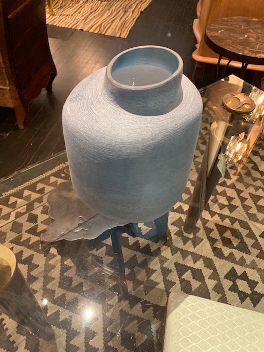 turquoise glass vases