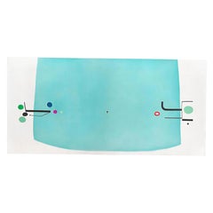 Etching and Aquatinit by Victor Pasmore Titled "The Space Within"