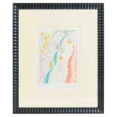 Etching by André Masson (1886-1987)