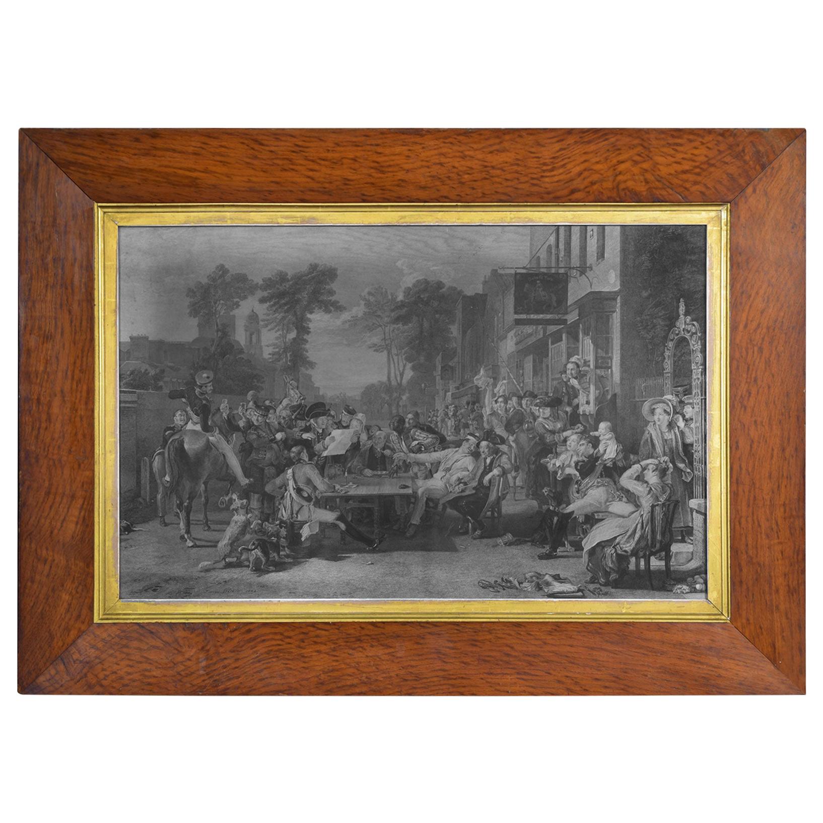 Etching by David Wilkie For Sale