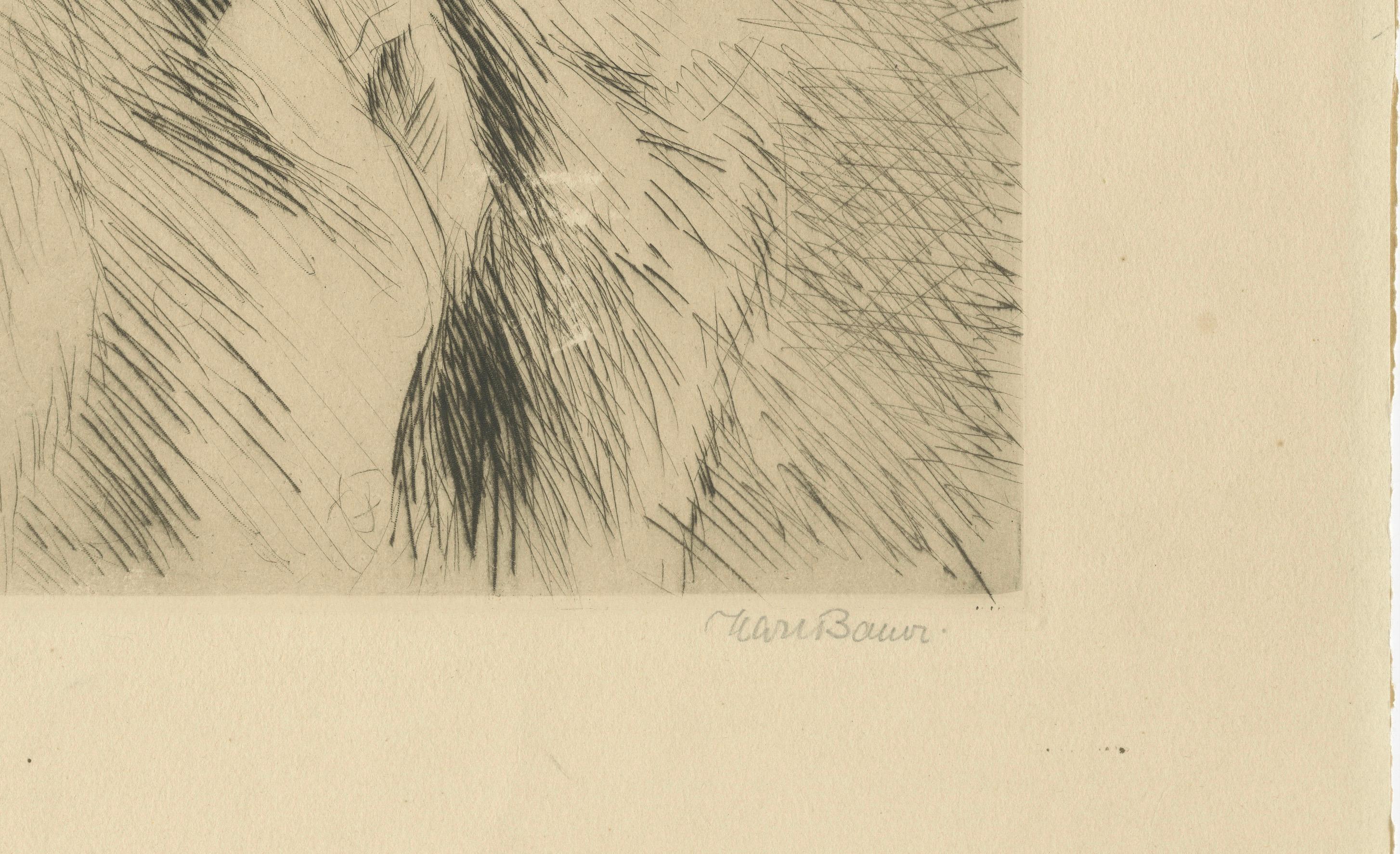 Radierung von Karl Bauer (1905-1993), Brustbild Friedrichs des Großen

Eine ausdrucksstarke Radierung des österreichischen Künstlers Karl Bauer, die ein Brustbild von Friedrich II. von Preußen, bekannt als 