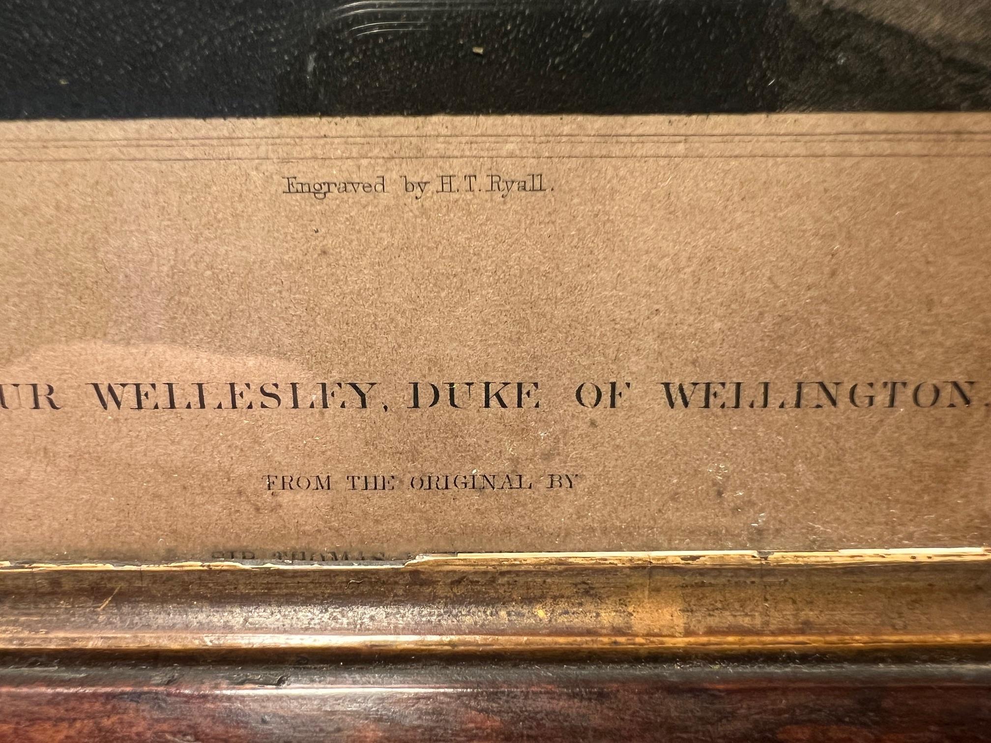 Radierung von Arthur Wellesley, Duke of Wellington (Frühes 19. Jahrhundert) im Angebot