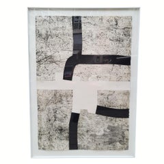 Etching on paper «Bi-Aizatu» 29/50, Eduardo Chillida Juantegui, 1987 – Spain