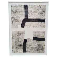 Etching on paper «Bi-Aizatu» 29/50, Eduardo Chillida Juantegui, 1987 – Spain