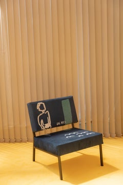 Eté 83 Tom O2 Armchair by Babel Brune