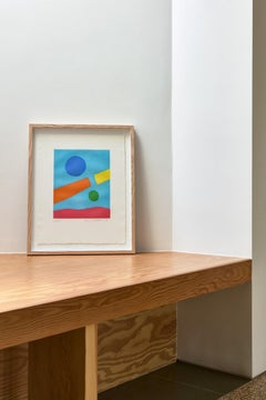 Ailleurs (Elsewhere) -- Etching, Abstract, Print by Etel Adnan