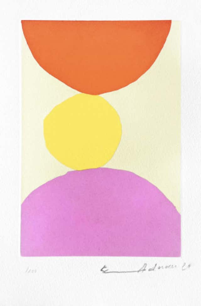 Etel Adnan Prints and Multiples 2 For Sale at 1stDibs etel adnan poster