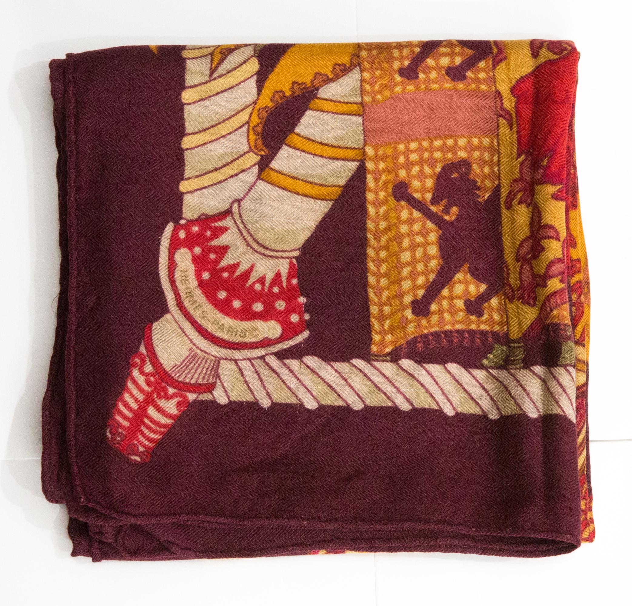  Hermes cashmere scarf 