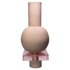ETER Collectible Object . HENDER 05 . Handmade Clay & Czech Glass piece. Limited