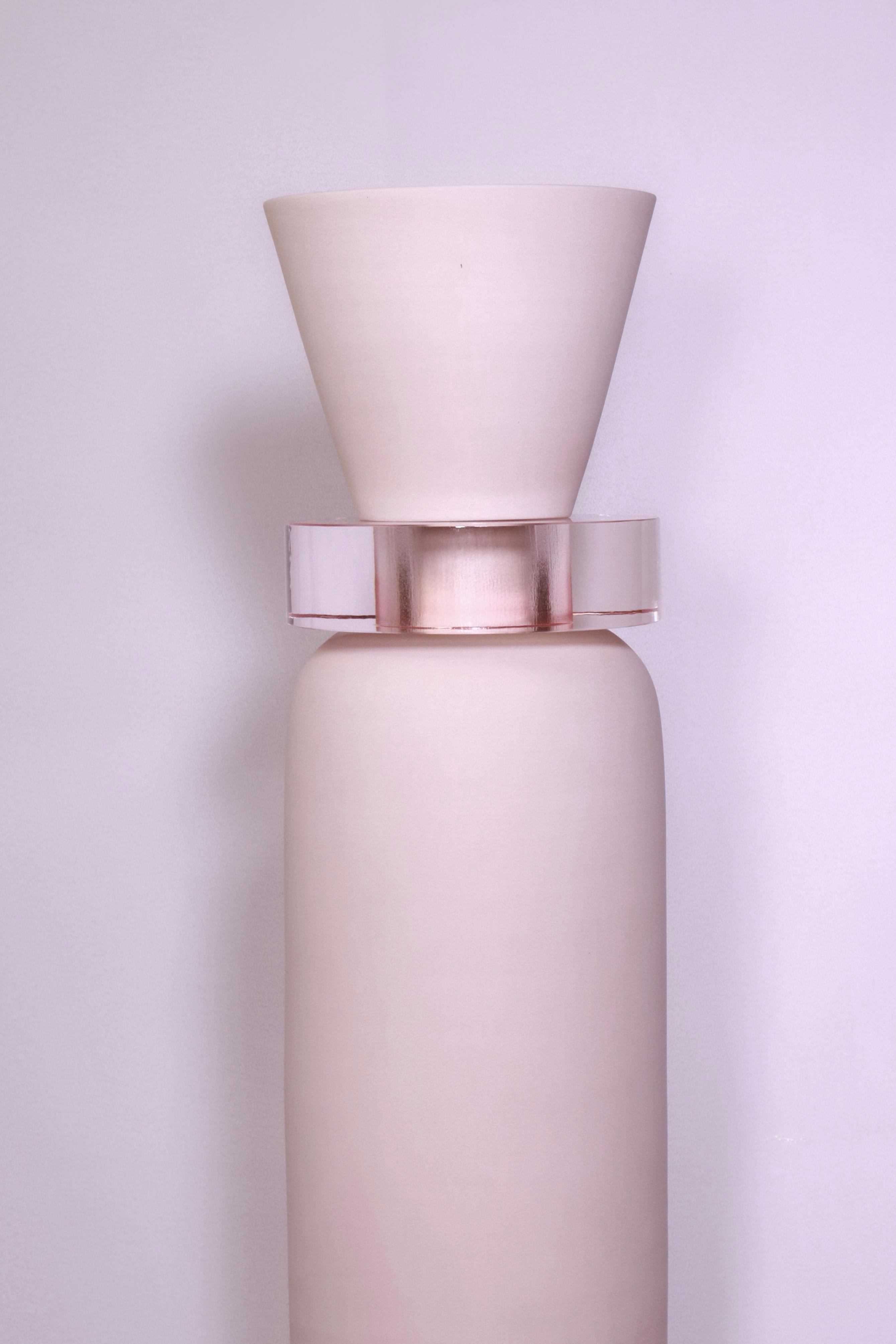 Objeto coleccionable ETER . HENDER O6. Pieza de arcilla y cristal checo hecha a mano. Limitado Siglo XXI y contemporáneo en venta