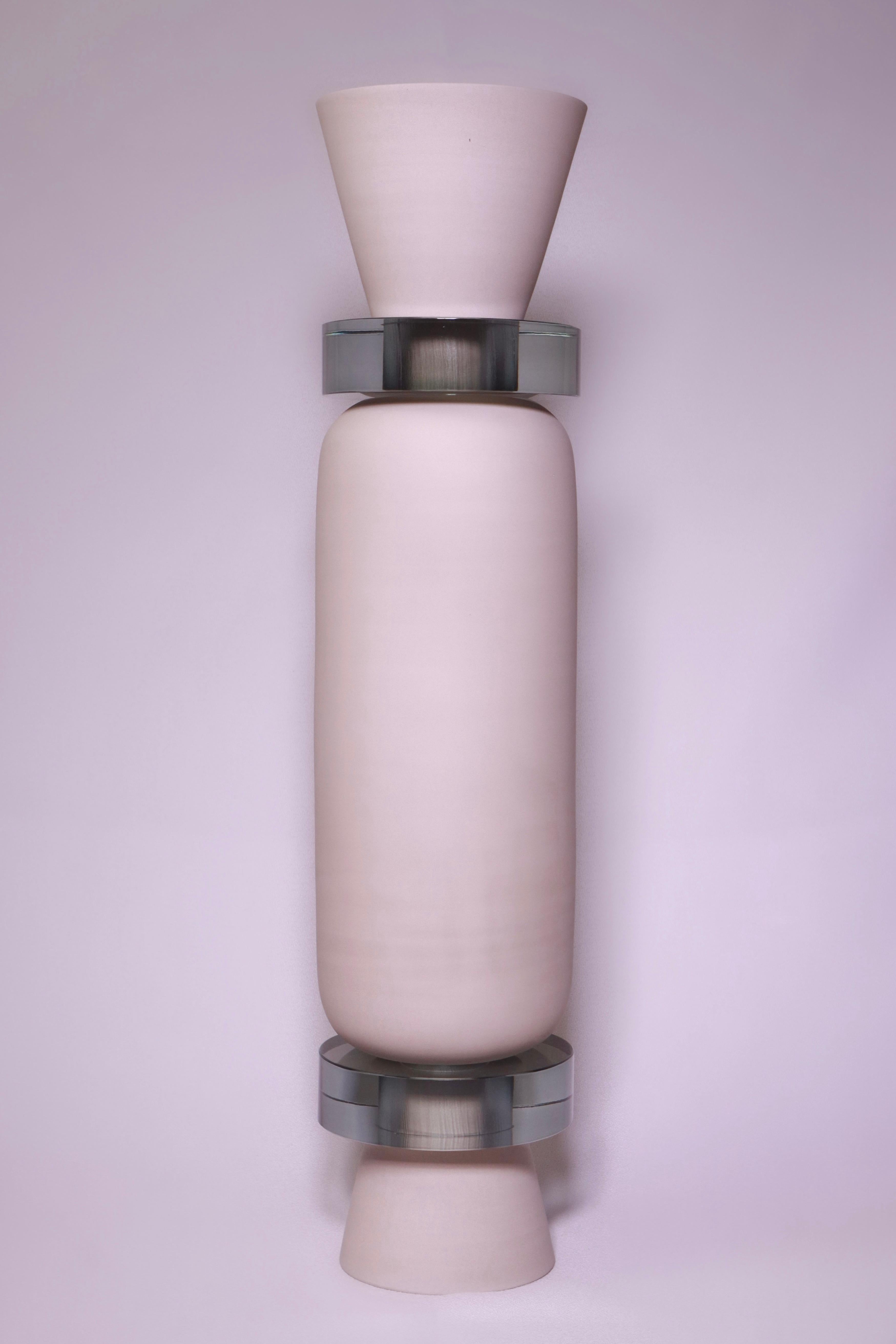 Objeto coleccionable ETER . HENDER O6. Pieza de arcilla y cristal checo hecha a mano. Limitado Arcilla en venta