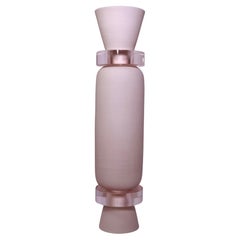 ETER Collectible Object . HENDER O6. Handmade Clay & Czech Glass piece. Limited
