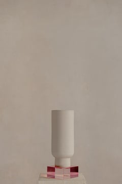 ETER Collectible Object . PEANA 03S . Handmade Clay & Czech Glass piece. Limited