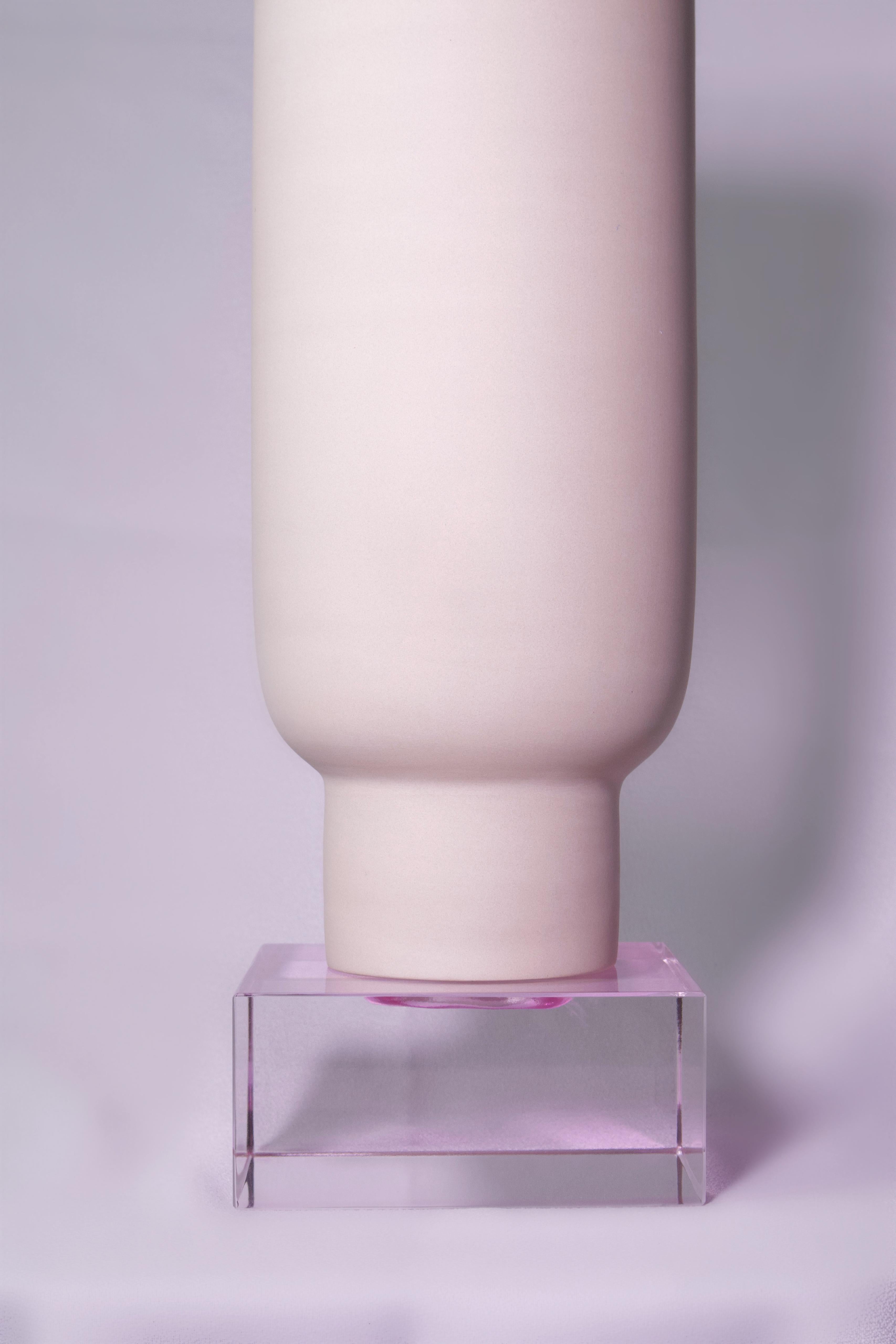 Fait main Objet de collection ETER PEANA 03S Pièce en argile et verre tchèque faite à la main. Limitée en vente