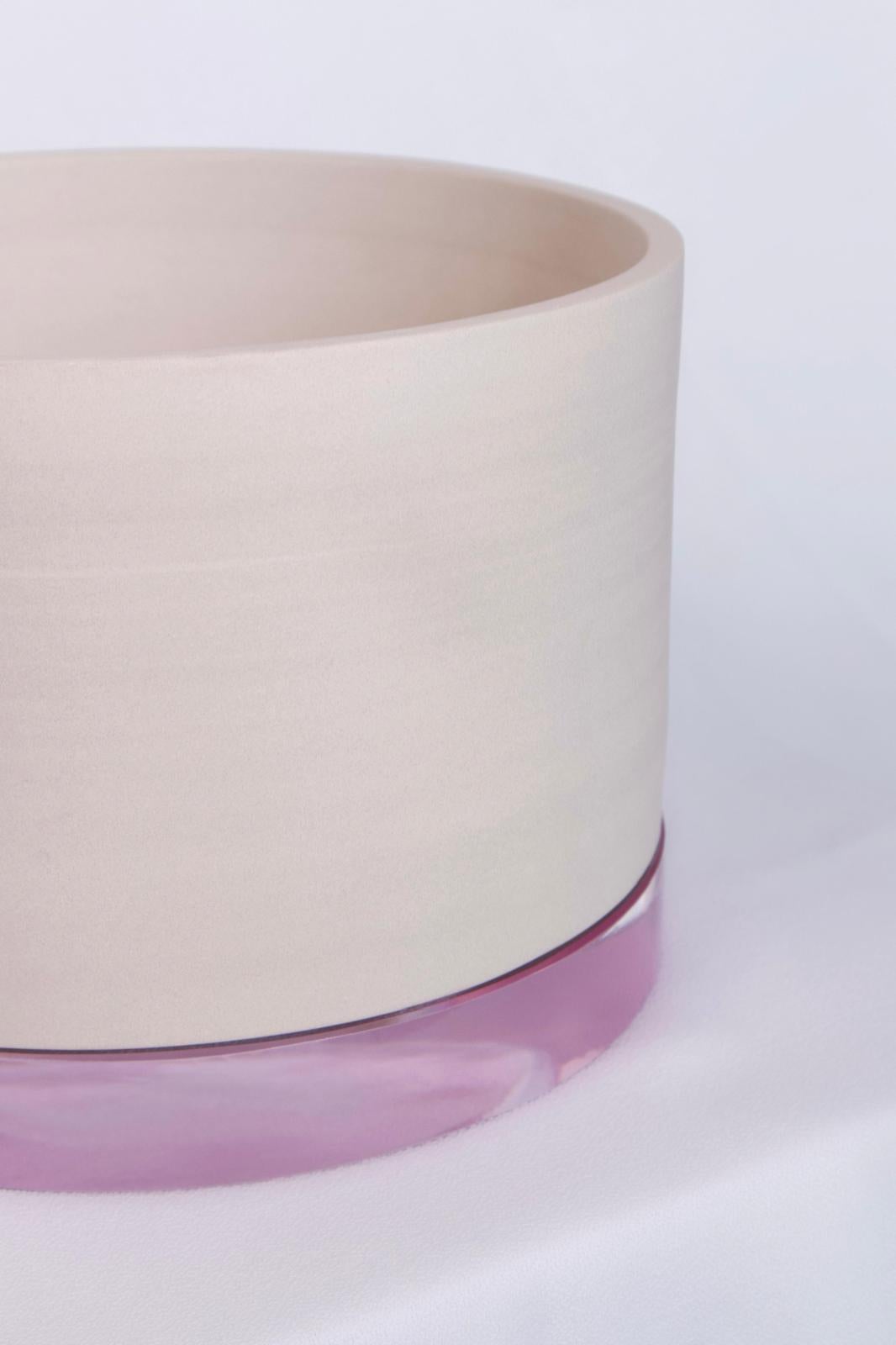 ETER Collectible Object . VANO 002 . Handmade Clay & Czech Glass piece. Limited In New Condition For Sale In Miami, FL