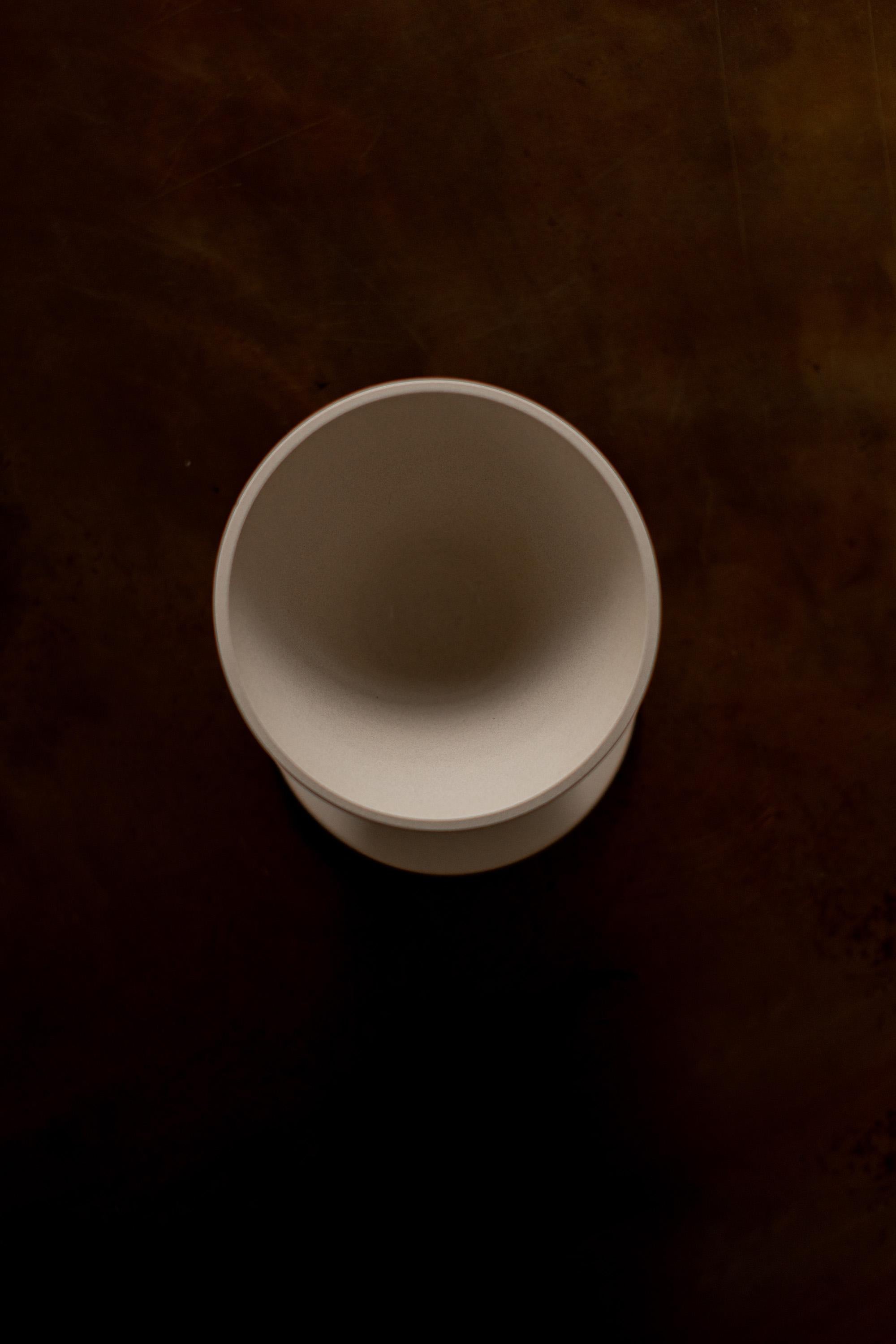Brutalist ETER SERVE-WARE Cereal bowl -   EUCLID COLLECTION . Handmade Clay For Sale