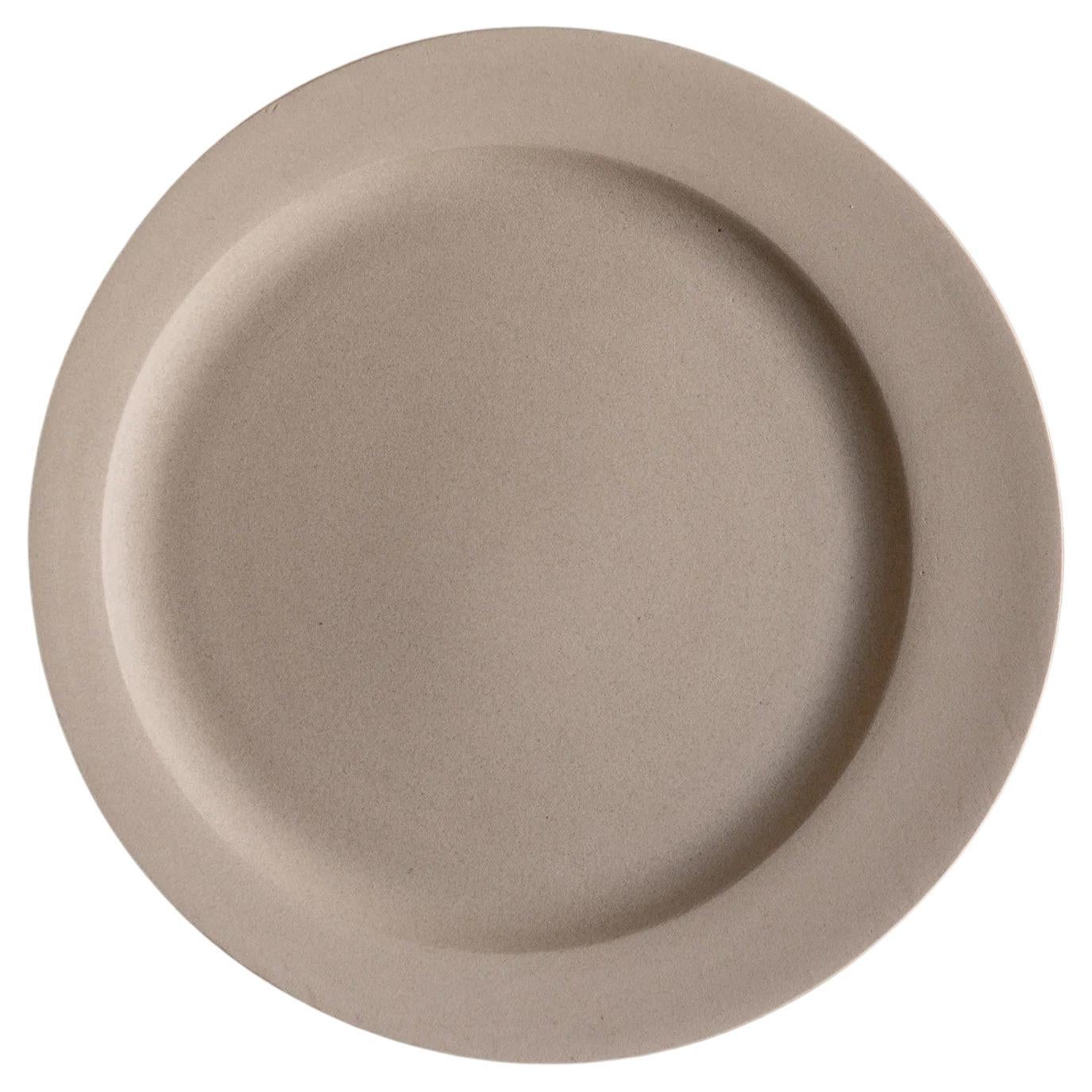 ETER SERVE-WARE - Dinner plate M - EUCLID COLLECTION . Handmade Clay