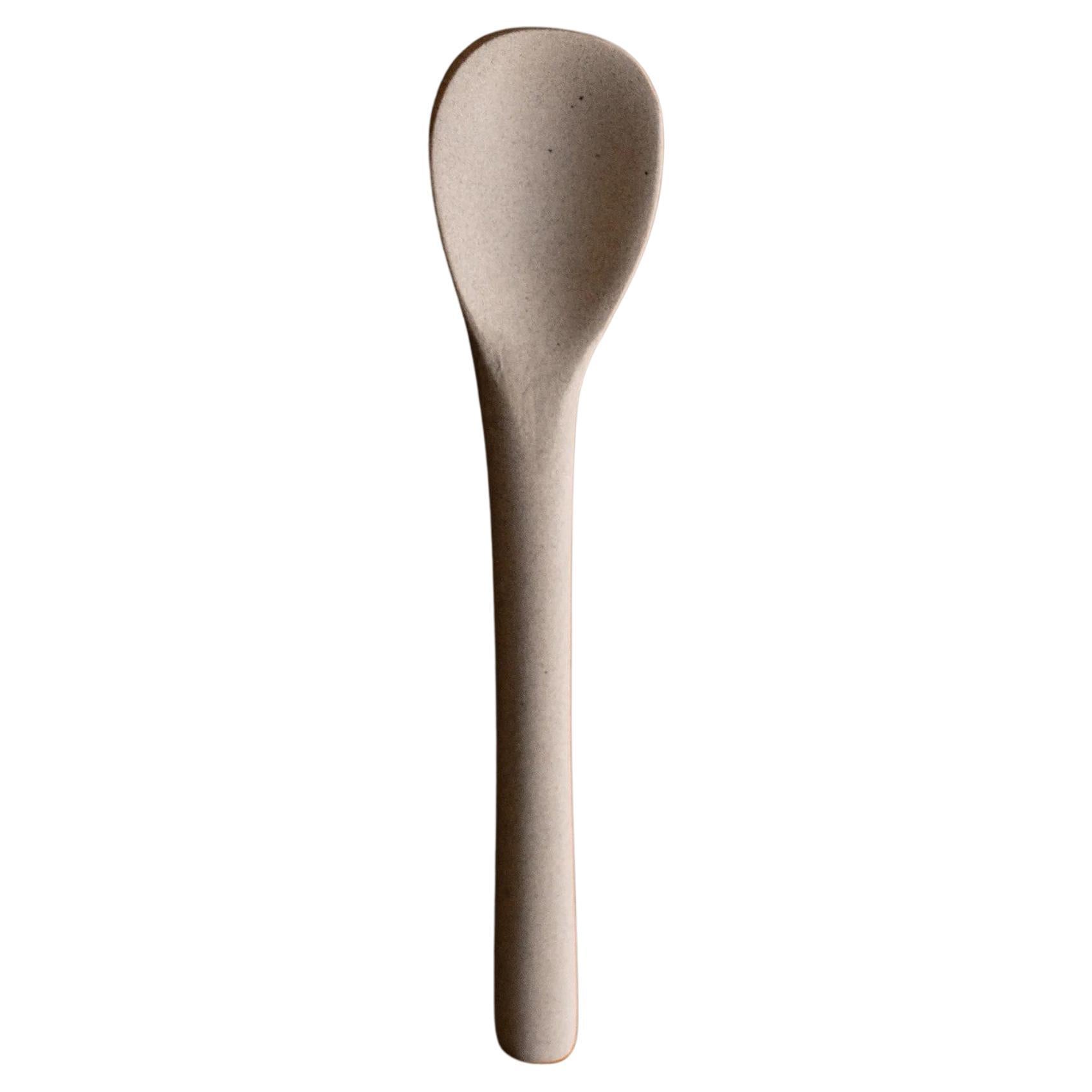 ETER SERVE-WARE - Sauce Server Löffel - EUCLID COLLECTION . Handgemachter Lehm