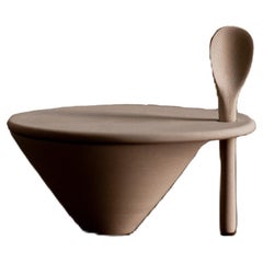 ETER SERVE-WARE - Sugar Bowl - EUCLID COLLECTION . Handmade Clay