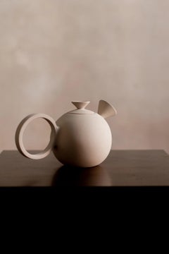ETER SERVE-WARE - Teapot  - EUCLID COLLECTION . Handmade Clay