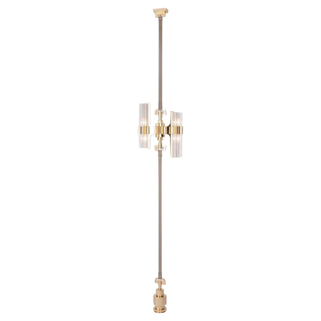 Eterea Floor-to-Ceiling Lamp by Emanuela Benedetti For Sale