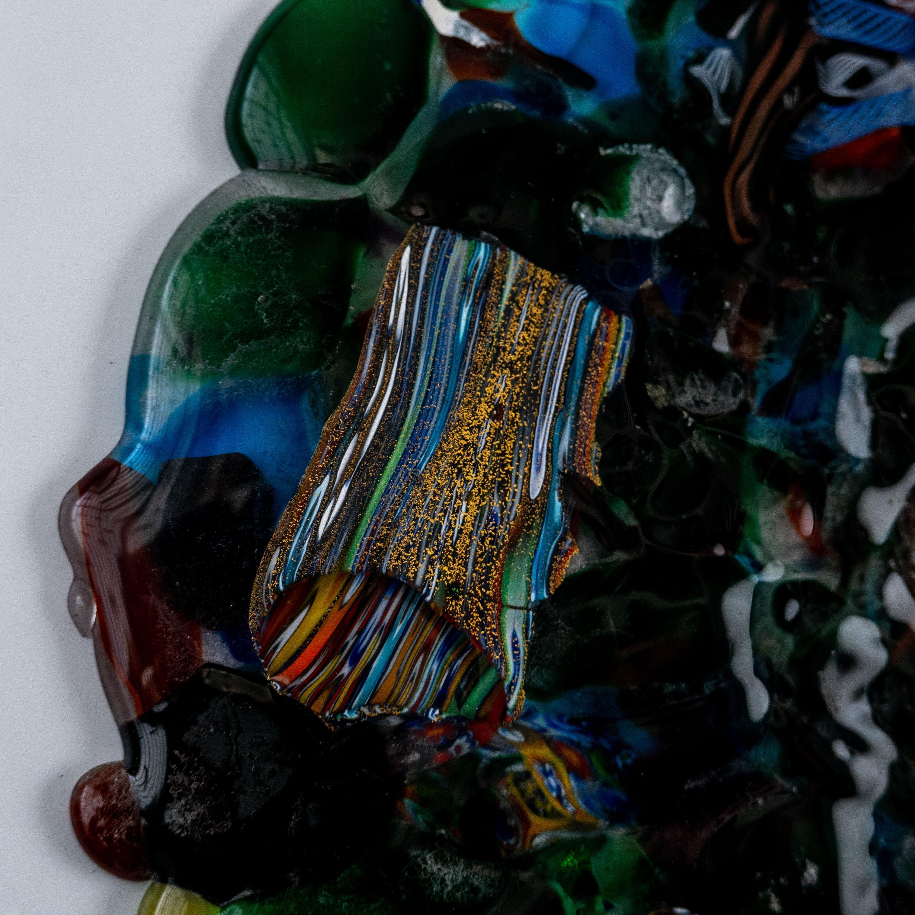 Moderno Scultura da parete contemporanea 